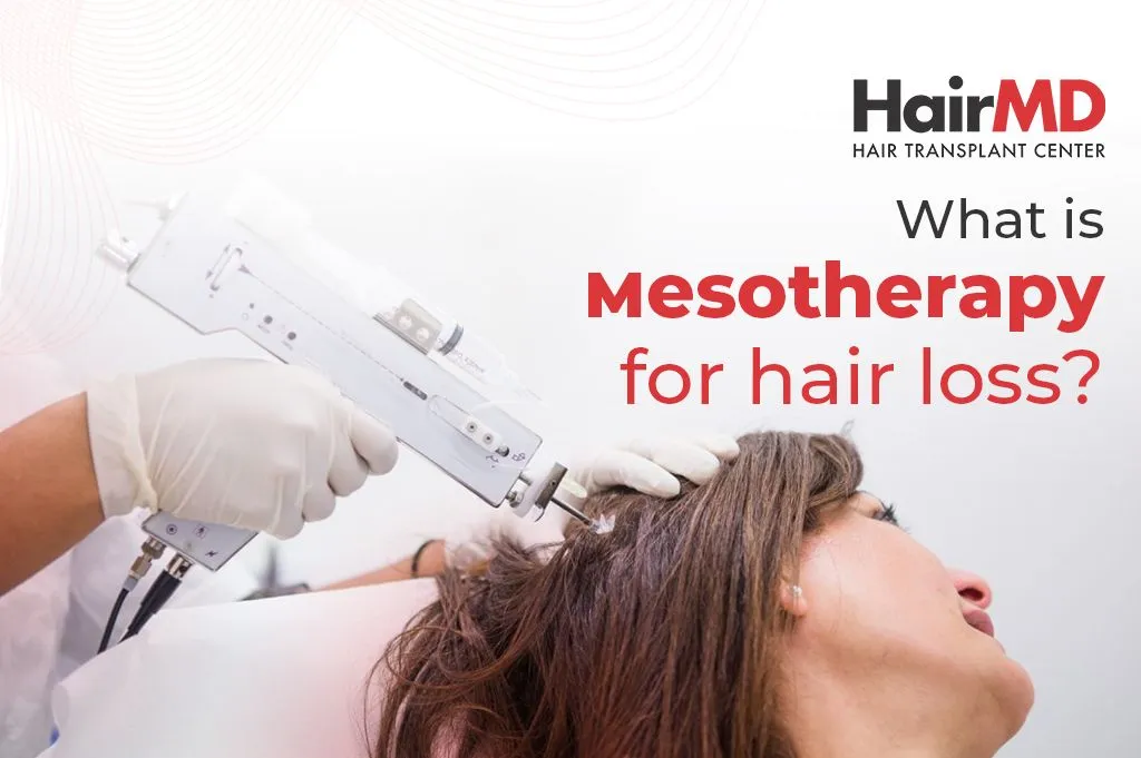 Needle Mesotherapy Scalp Head Man Thinning Hair Needle Mesotherapy