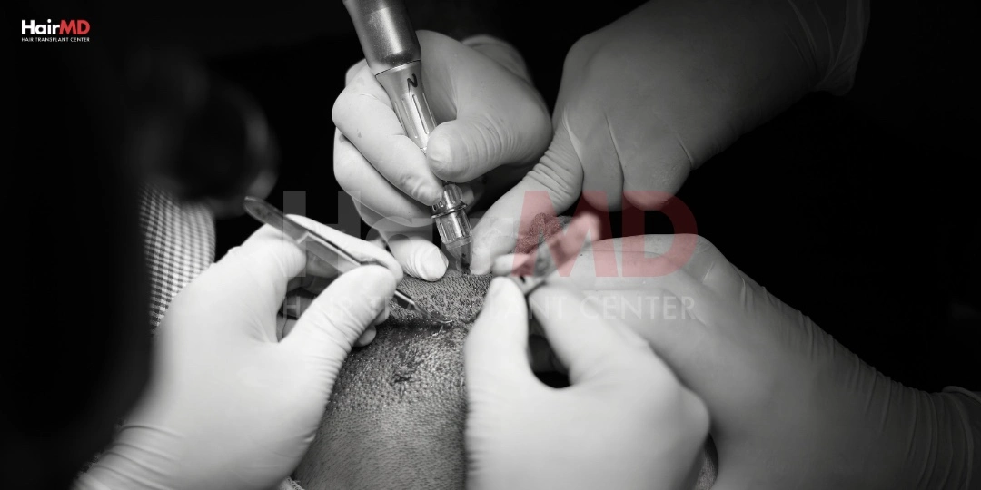 FUE hair transplant follicle extraction technology HairMD Pune