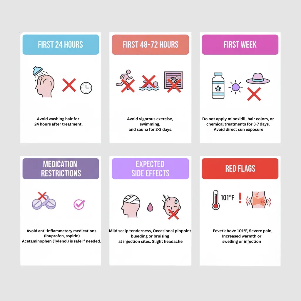 PRP for Hair Loss Post-Treatment Care and Recovery