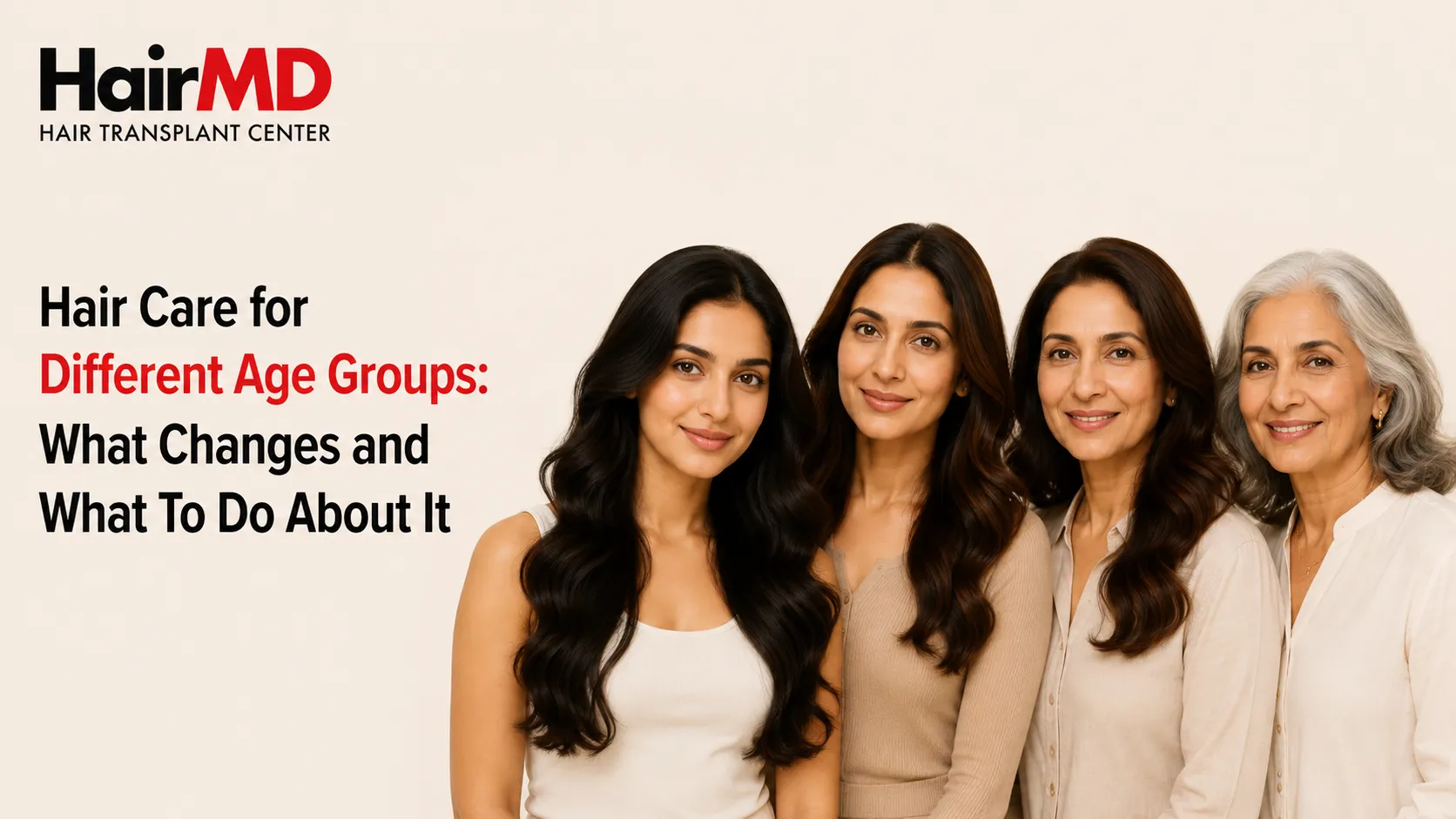 Hair Care for Different Age Groups