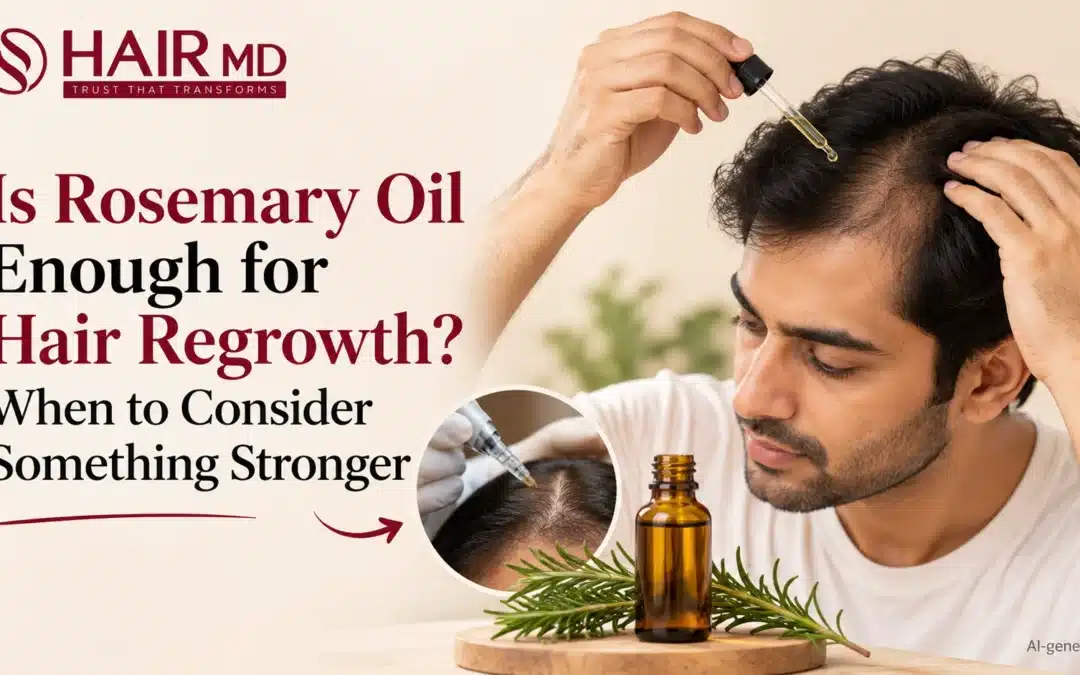Is Rosemary Oil Enough for Hair Regrowth? When to Consider Something Stronger